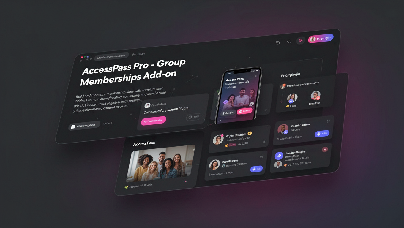 Preview of AccessPass Pro - Group Memberships Add-on
