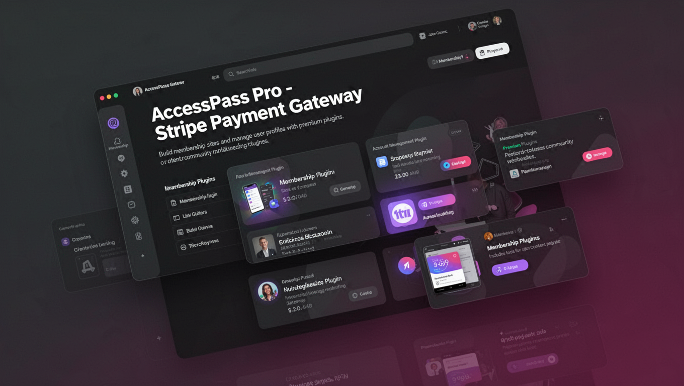 Preview of AccessPass Pro - Stripe Payment Gateway