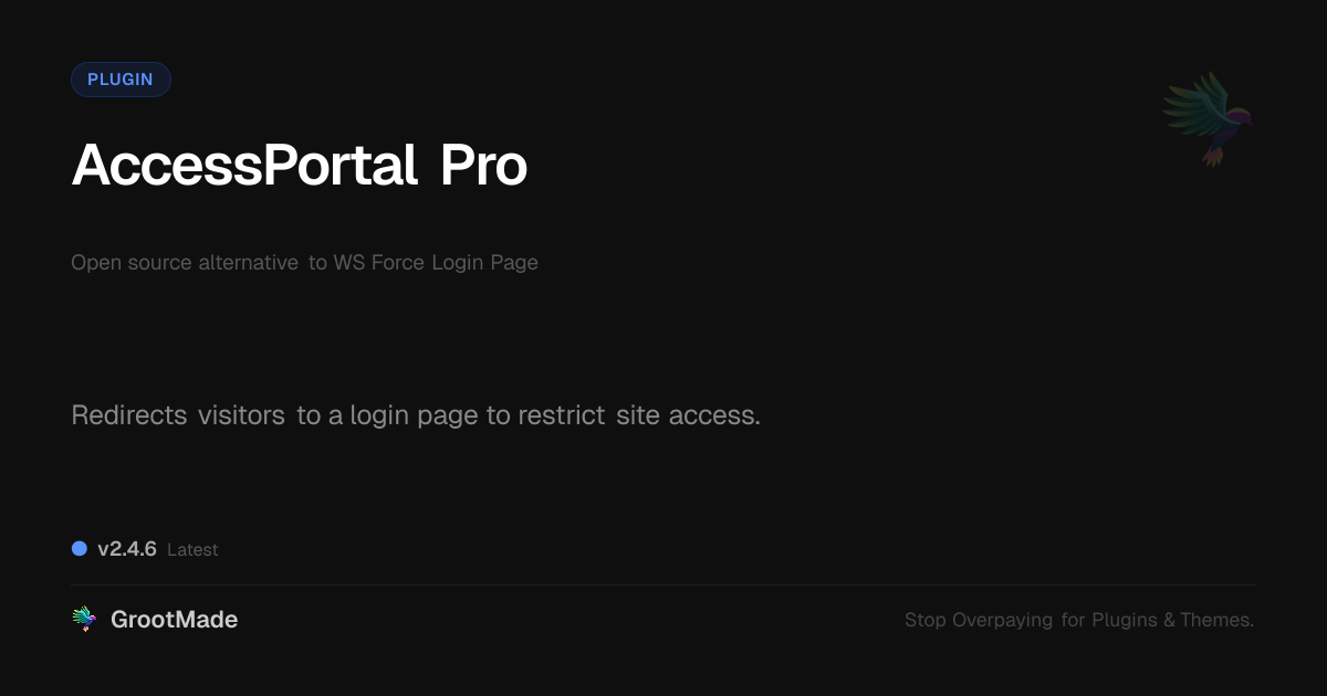 Preview of AccessPortal Pro