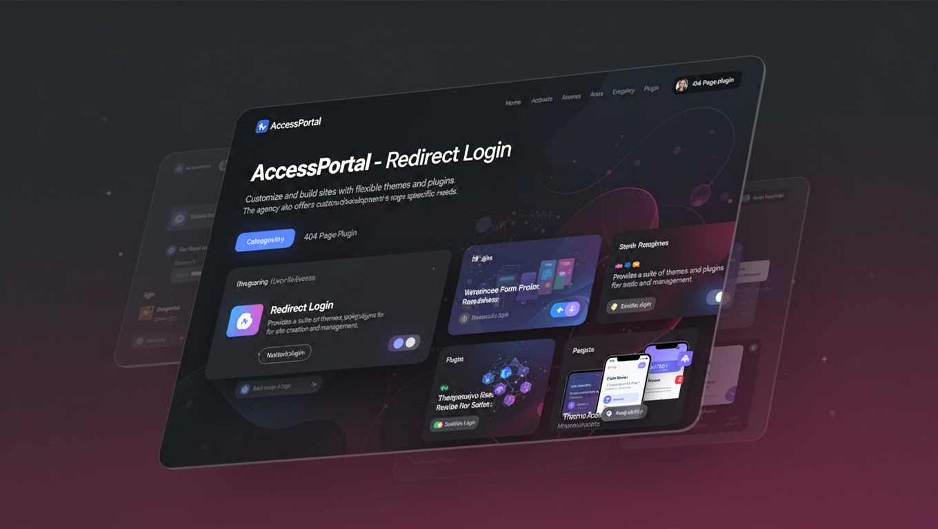 Preview of AccessPortal - Redirect Login