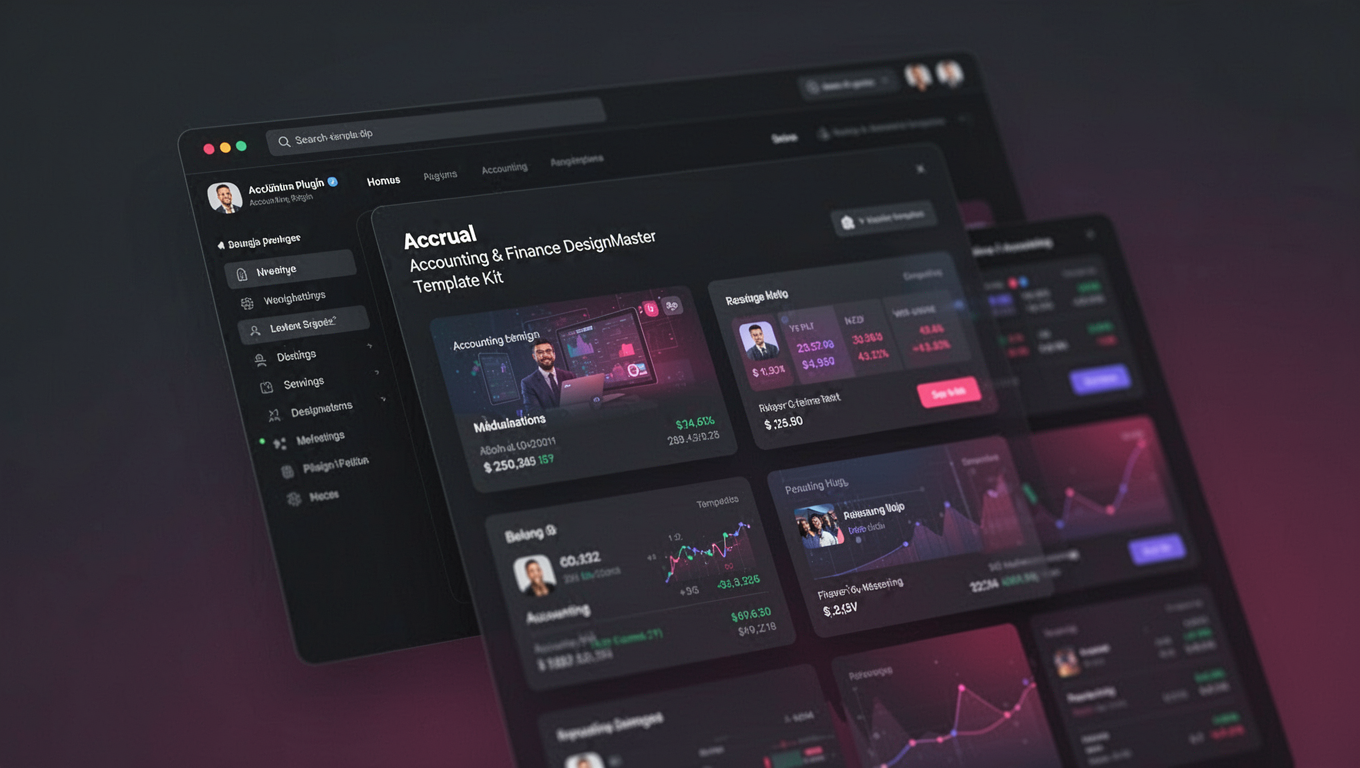 Preview of Accrual - Accounting & Finance DesignMaster Template Kit
