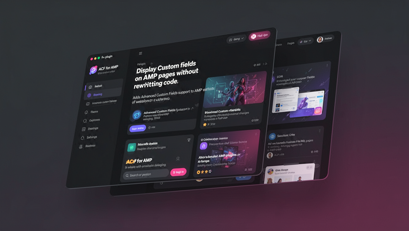 Preview of ACF for AMP