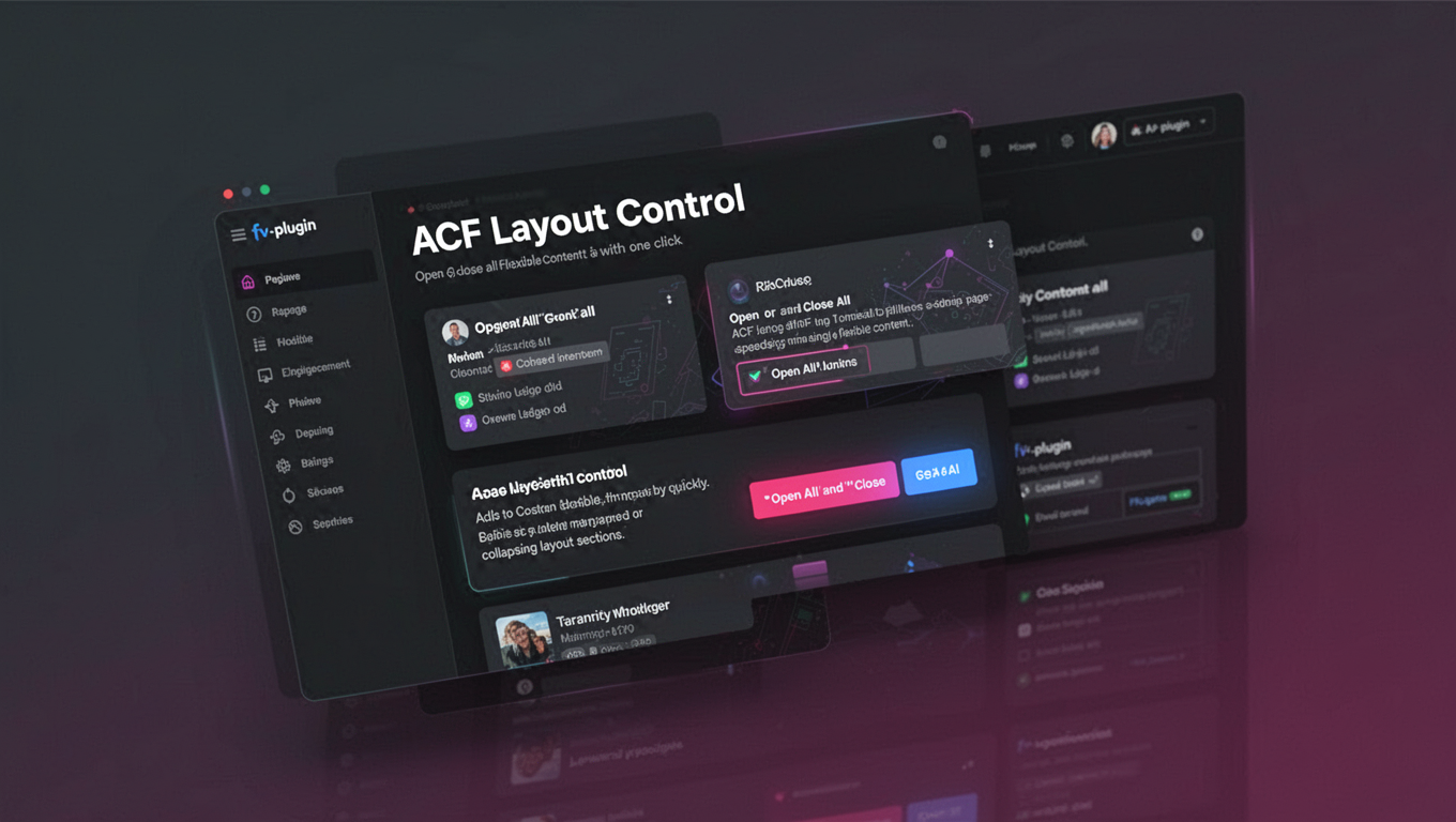 Preview of ACF Layout Control