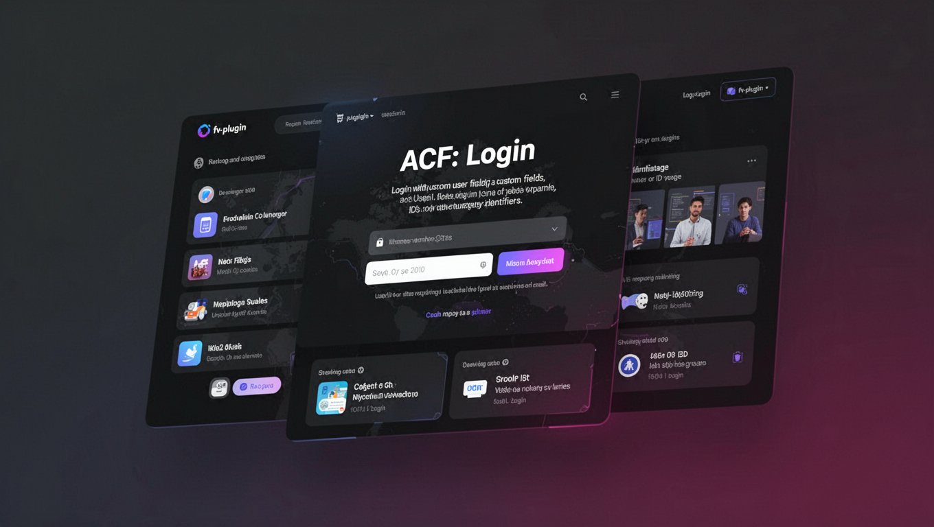 Preview of ACF: Login