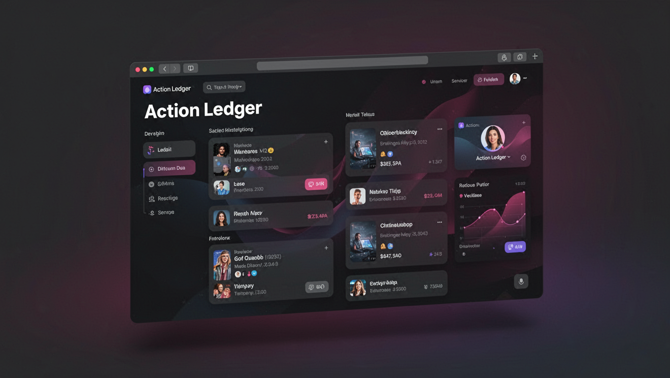Preview of Action Ledger
