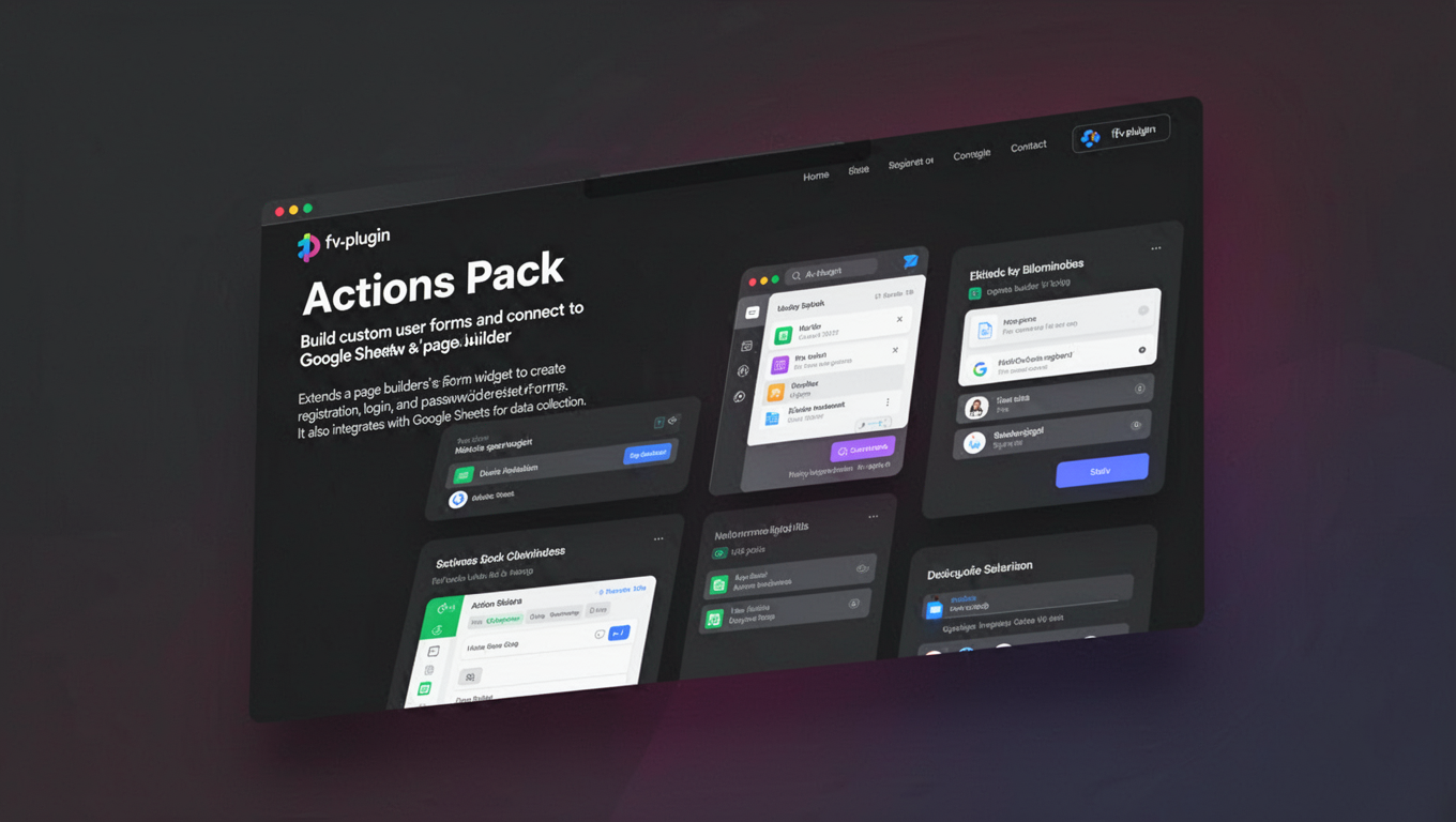 Preview of Actions Pack