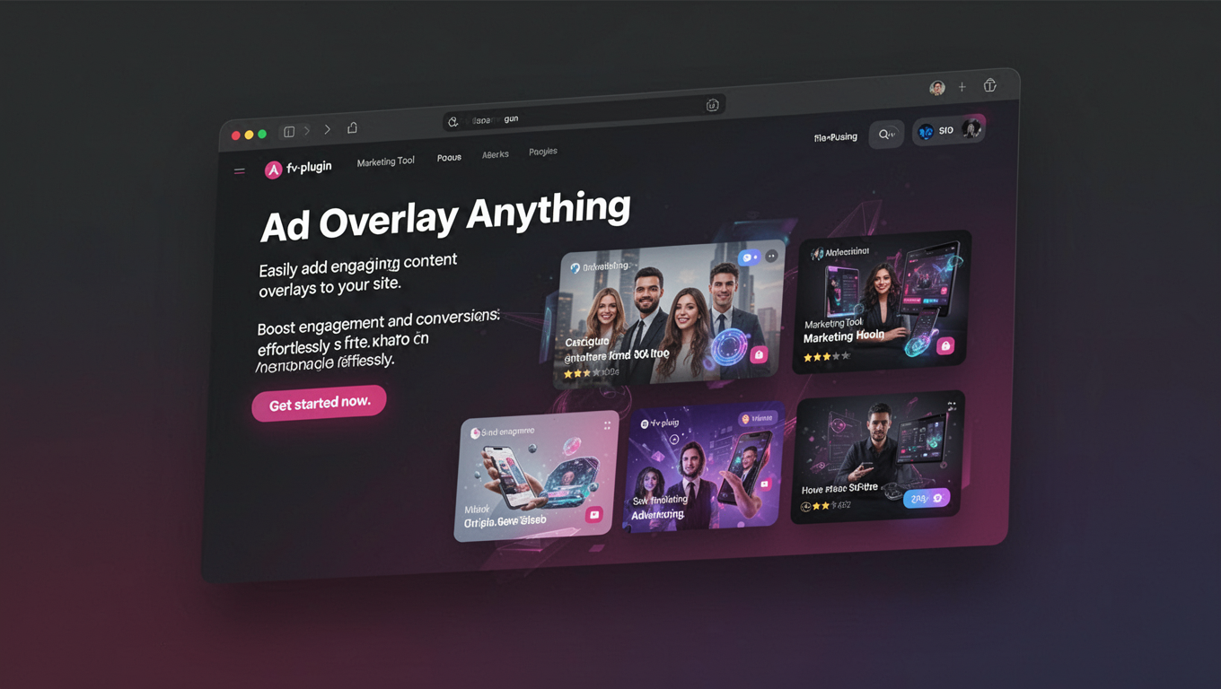 Preview of Ad Overlay Anything