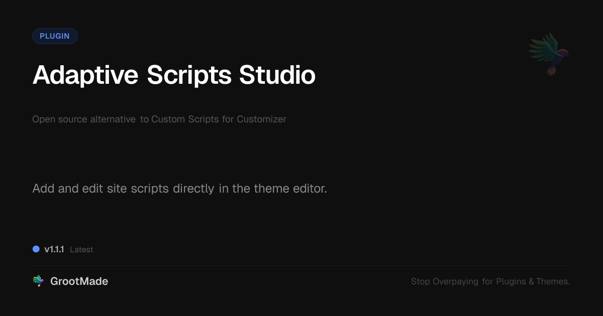 Preview of Adaptive Scripts Studio