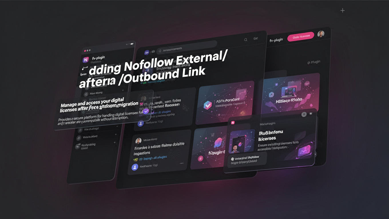 Preview of Adding Nofollow External/Outbound Link