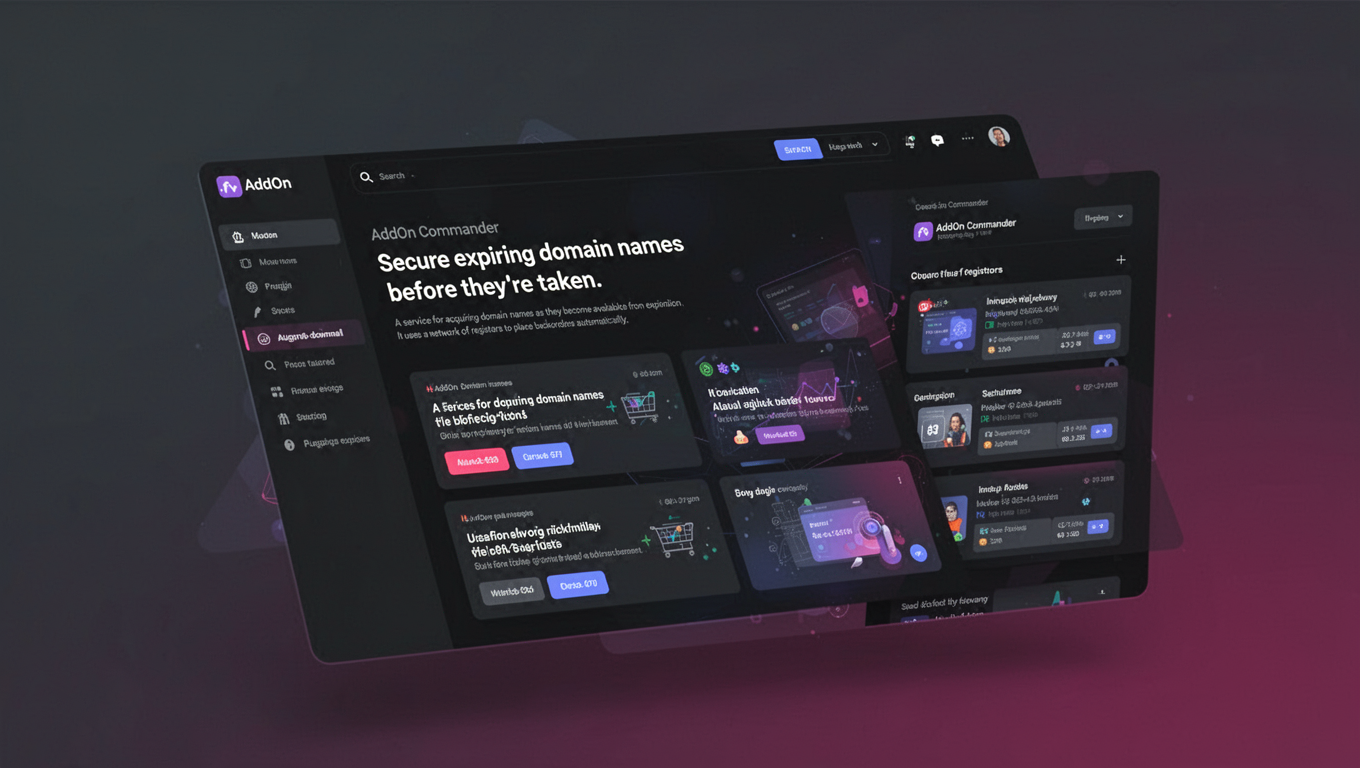 Preview of AddOn Commander