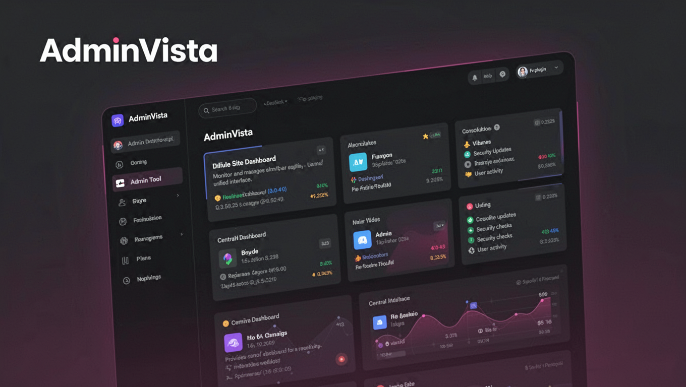 Preview of AdminVista