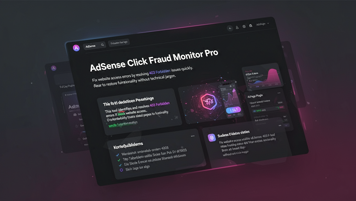 Preview of AdSense Click Fraud Monitor Pro