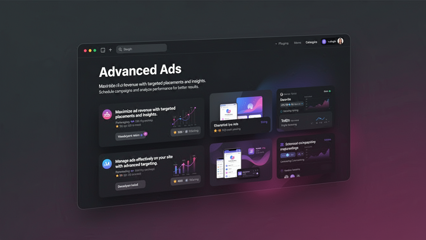 Preview of Advanced Ads