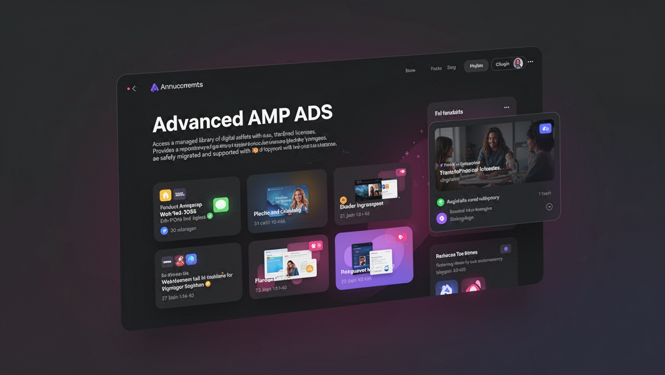 Preview of Advanced AMP ADS