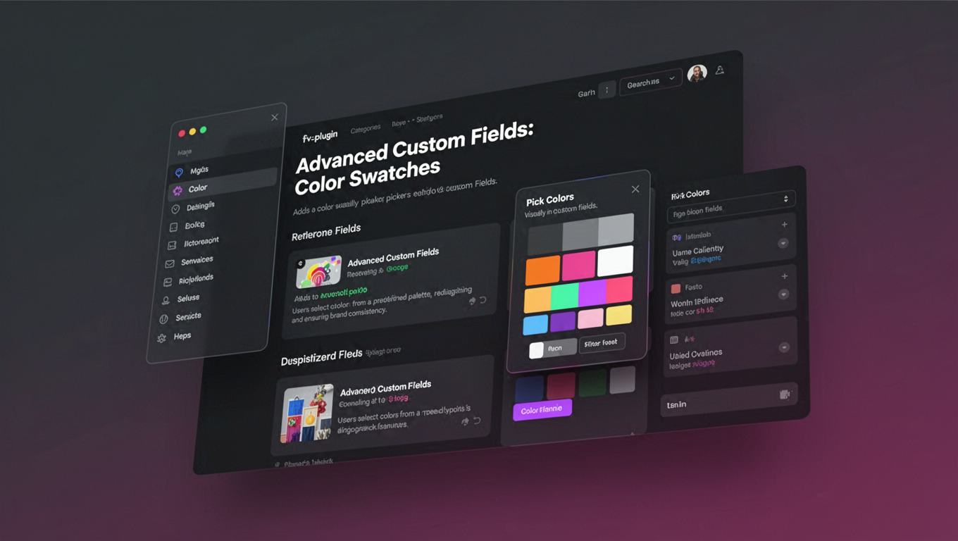 Preview of Advanced Custom Fields: Color Swatches