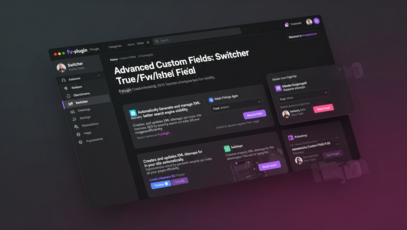 Preview of Advanced Custom Fields: Switcher True/False Field