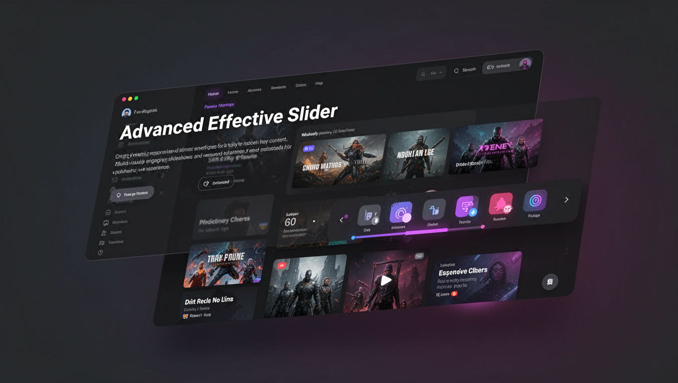 Preview of Advanced Effective Slider