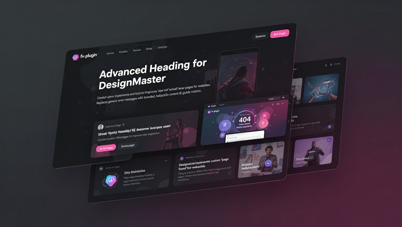 Preview of Advanced Heading for DesignMaster