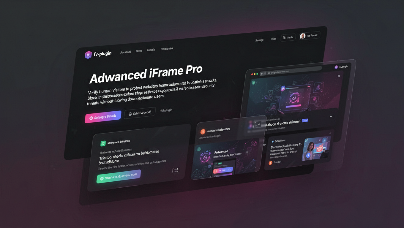 Preview of Advanced iFrame Pro