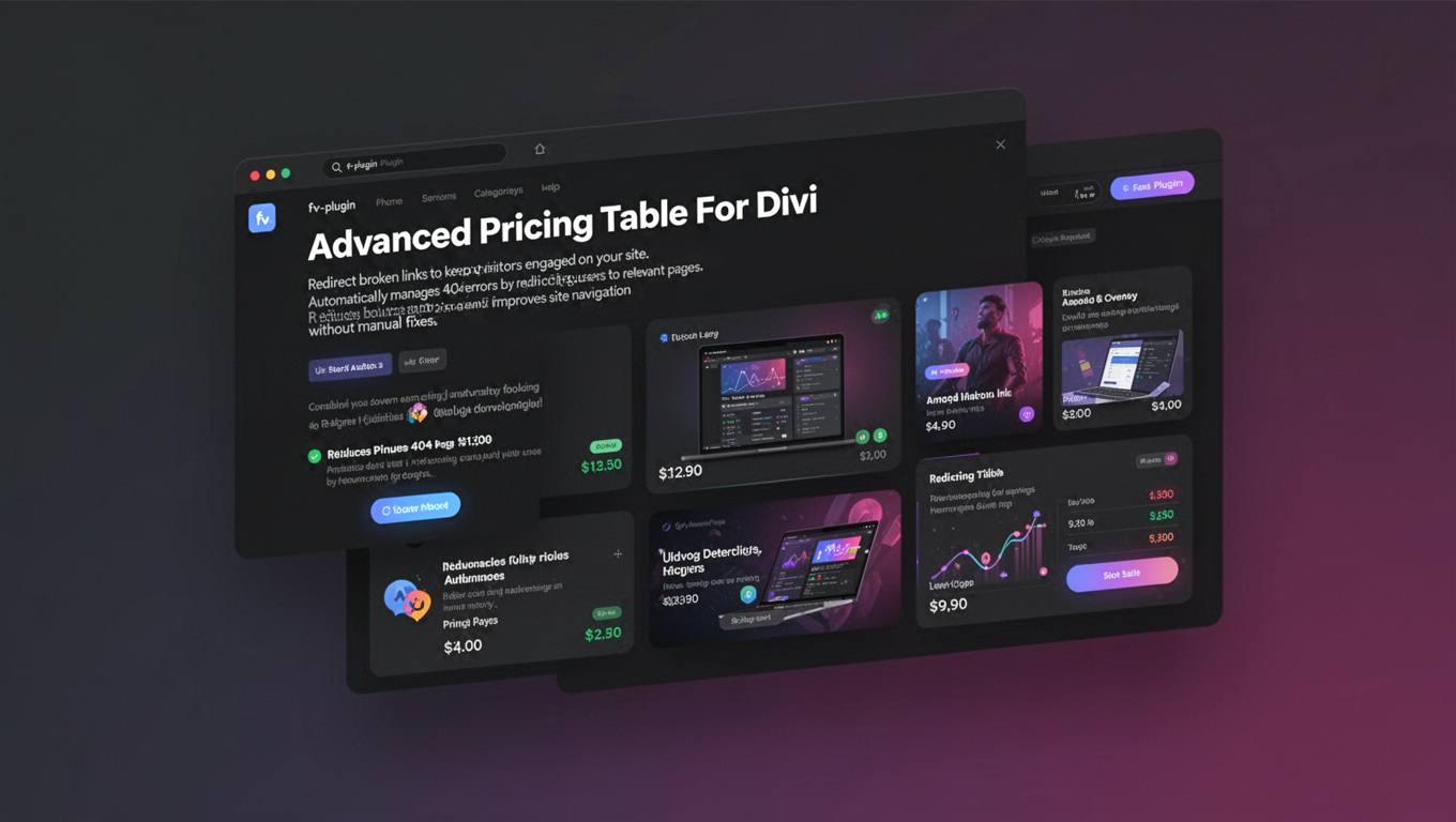 Preview of Advanced Pricing Table For Divi