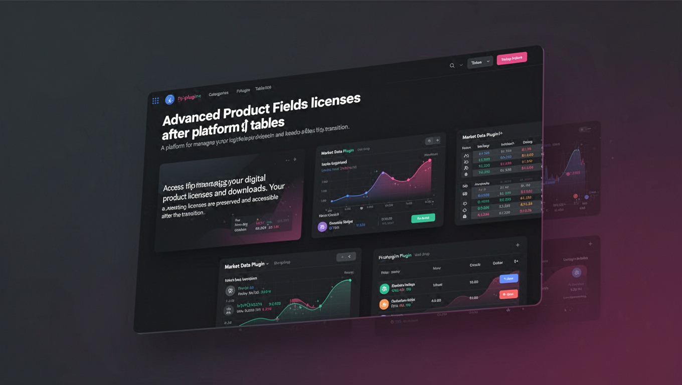Preview of Advanced Product Fields add-on: lookup tables