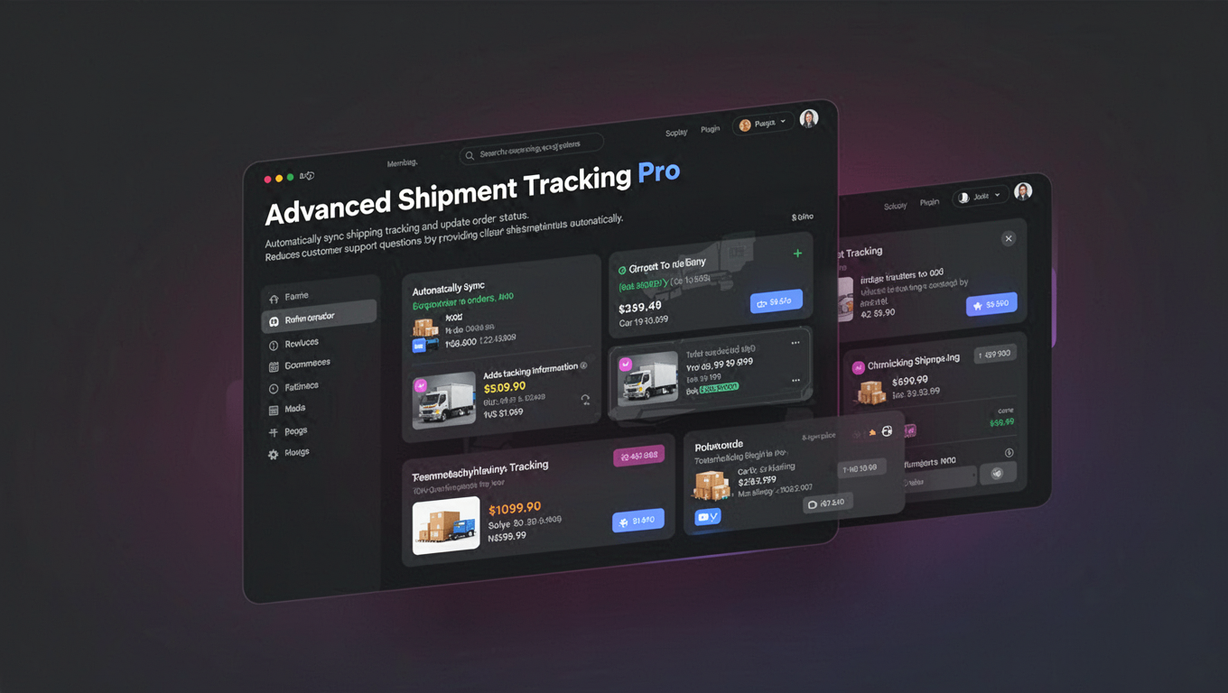 Preview of Advanced Shipment Tracking Pro