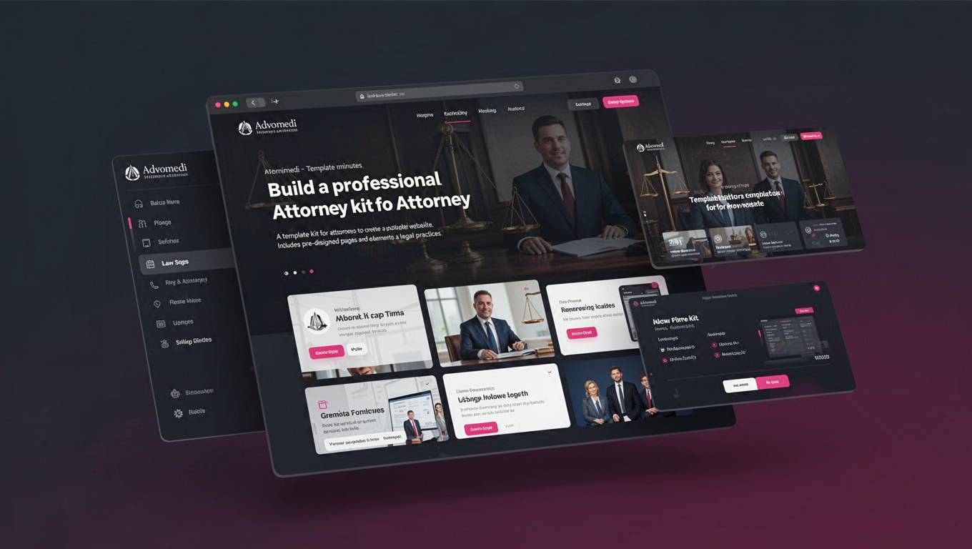 Preview of Advomedi - Template kit for Attorney
