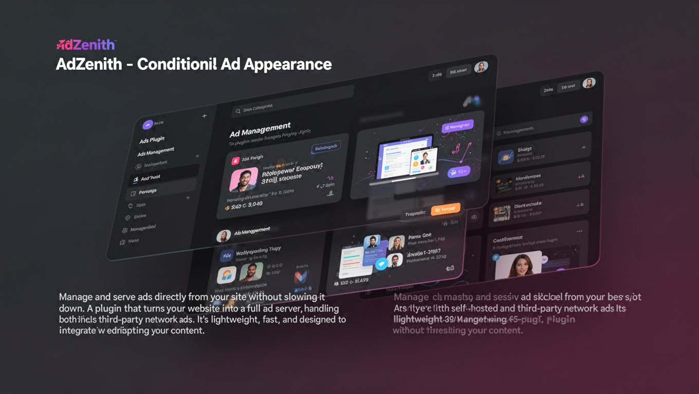 Preview of AdZenith - Conditional Ad Appearance