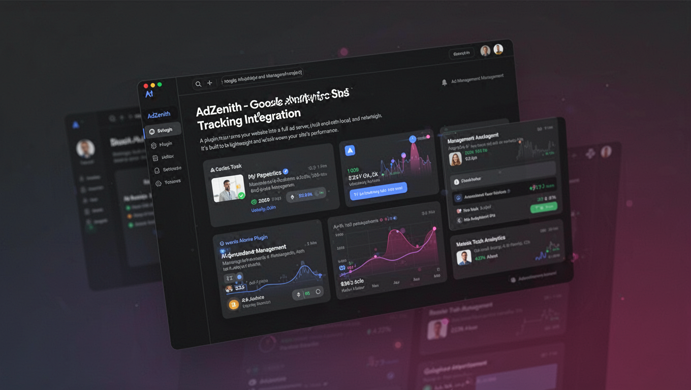 Preview of AdZenith - Google Analytics Tracking Integration