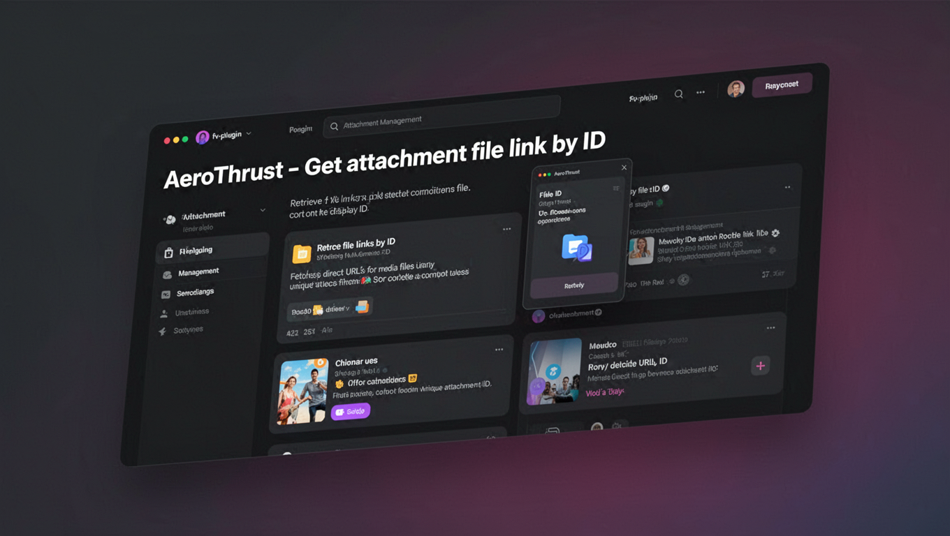 Preview of AeroThrust - Get attachment file link by ID