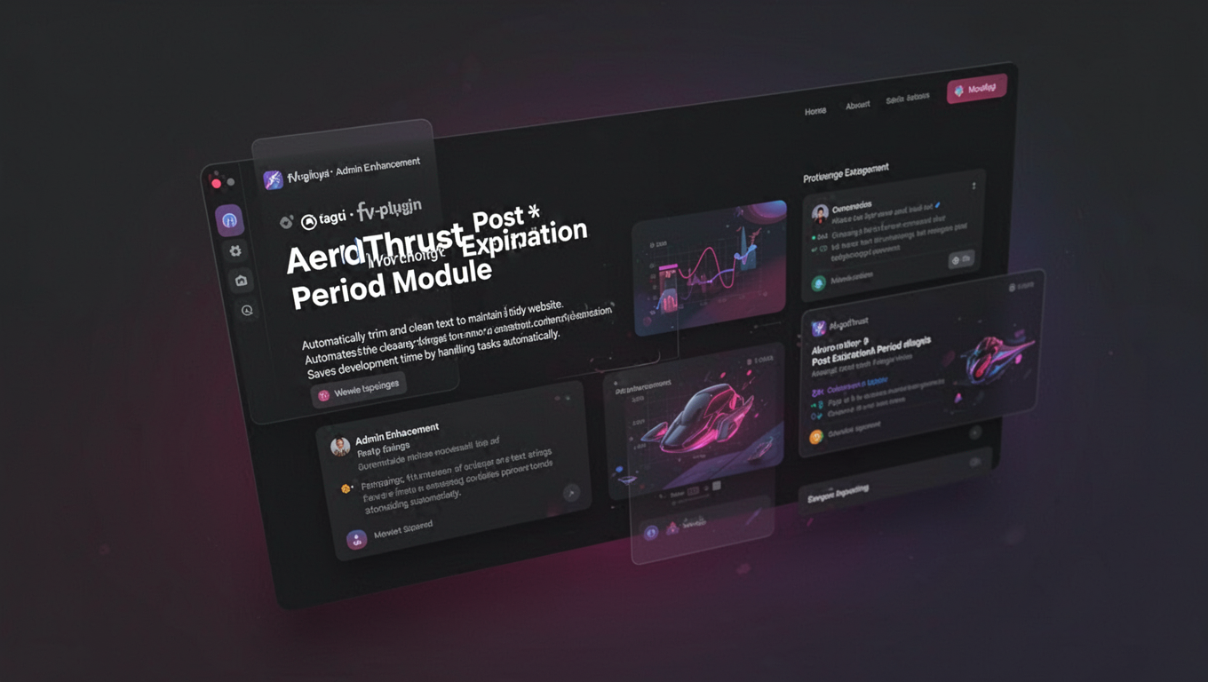Preview of AeroThrust Post Expiration Period Module