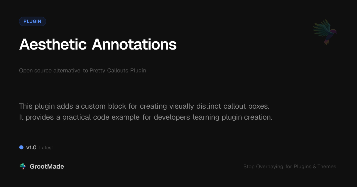 Preview of Aesthetic Annotations