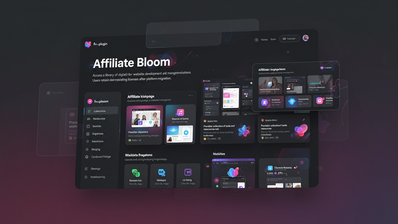 Preview of Affiliate Bloom