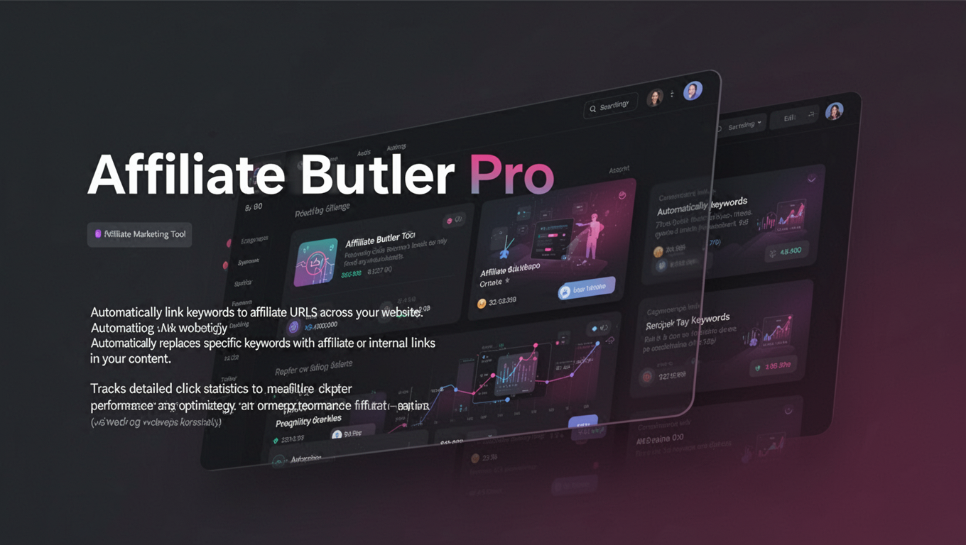 Preview of Affiliate Butler Pro