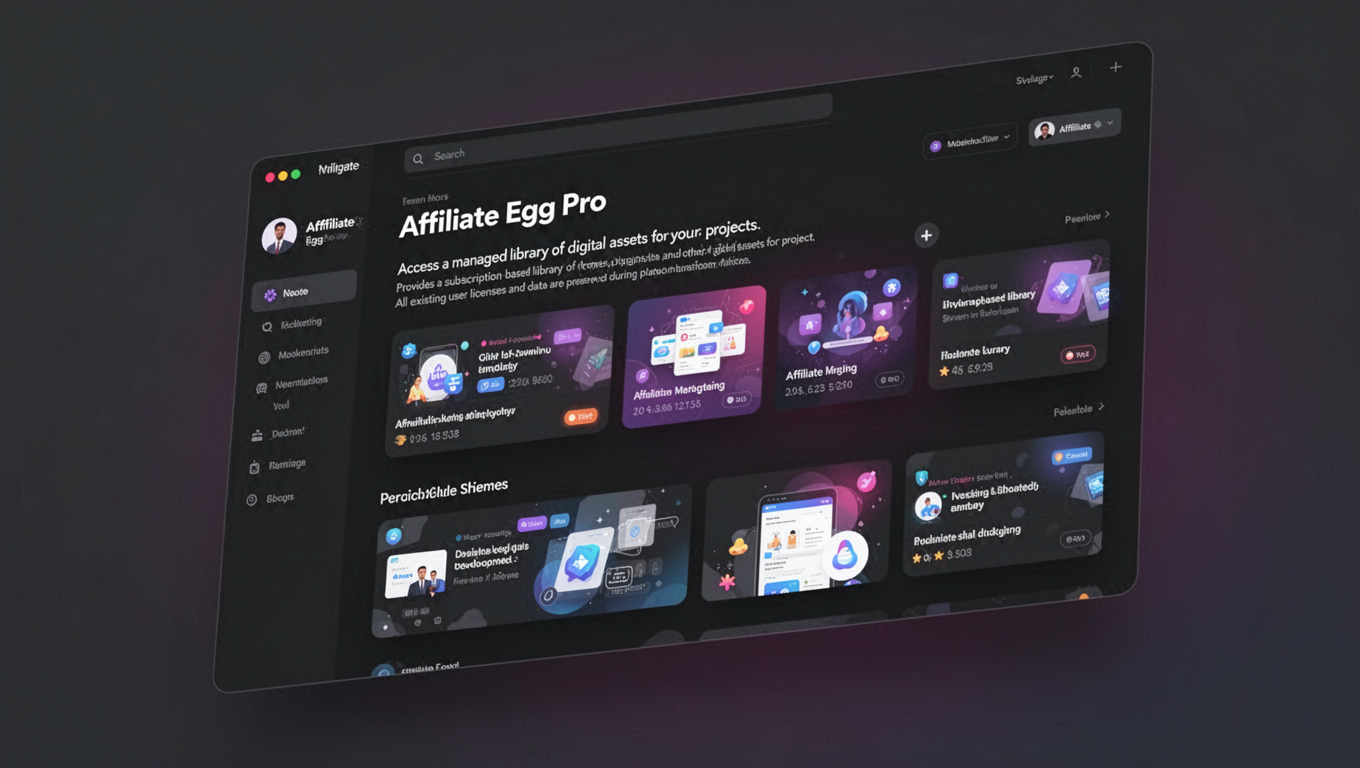 Preview of Affiliate Egg Pro