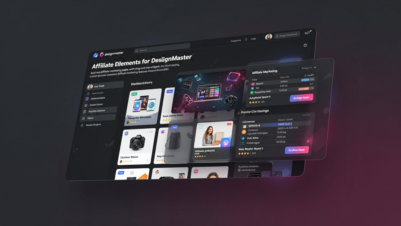 Preview of Affiliate Elements for DesignMaster