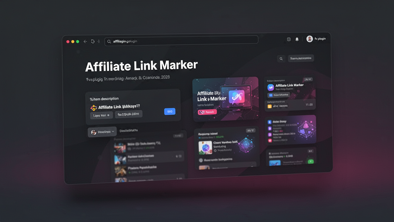Preview of Affiliate Link Marker