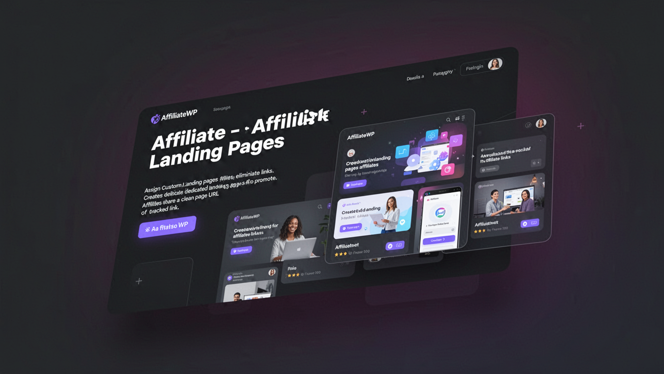 Preview of AffiliateWP - Affiliate Landing Pages