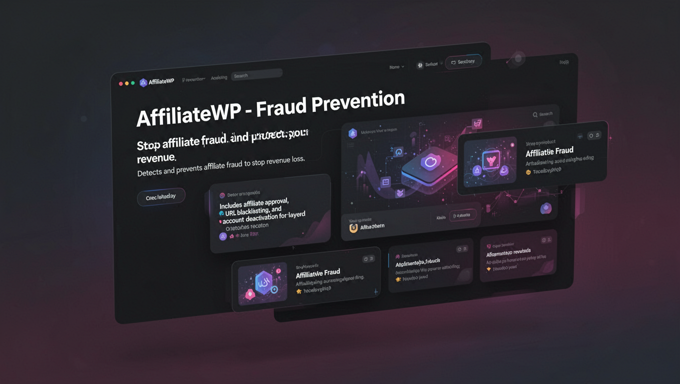 Preview of AffiliateWP - Fraud Prevention