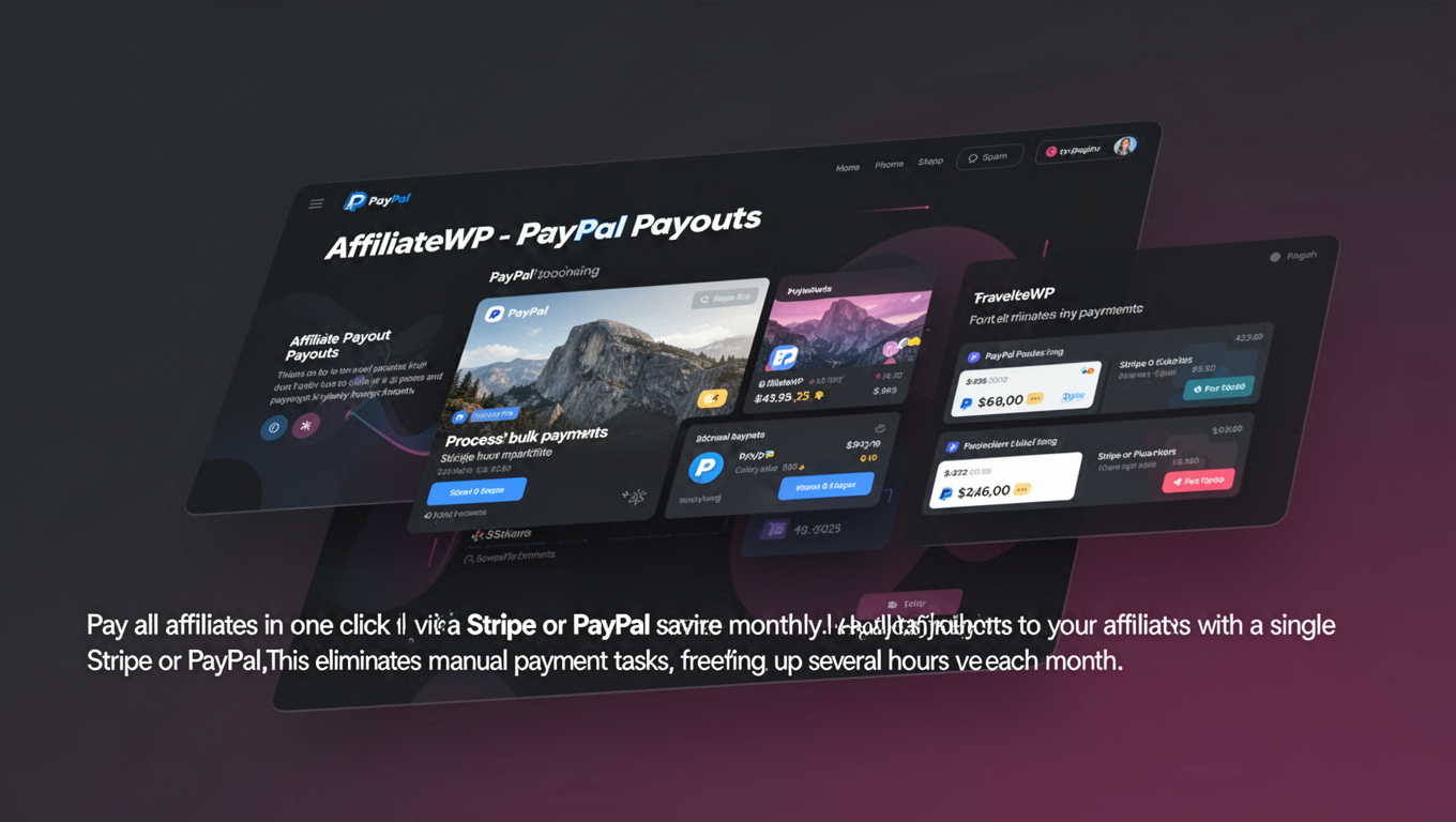 Preview of AffiliateWP - PayPal Payouts