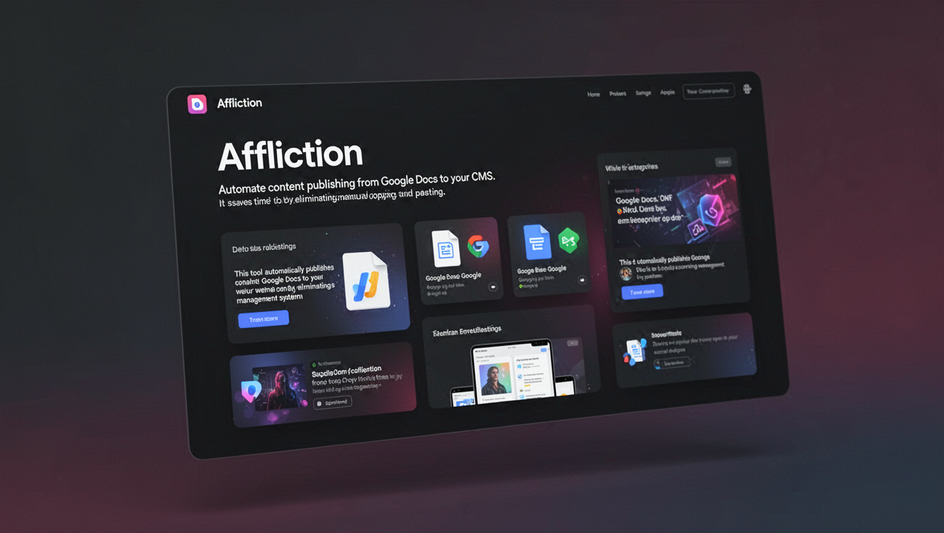 Preview of Affliction