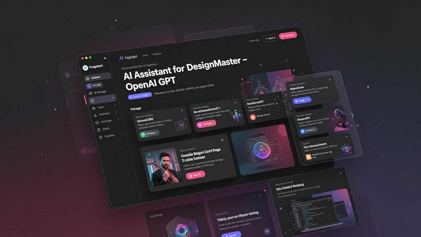Preview of AI Assistant for DesignMaster - OpenAI GPT
