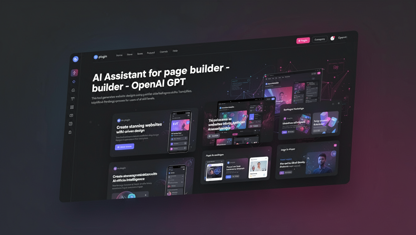 Preview of AI Assistant for Elementor - OpenAI GPT