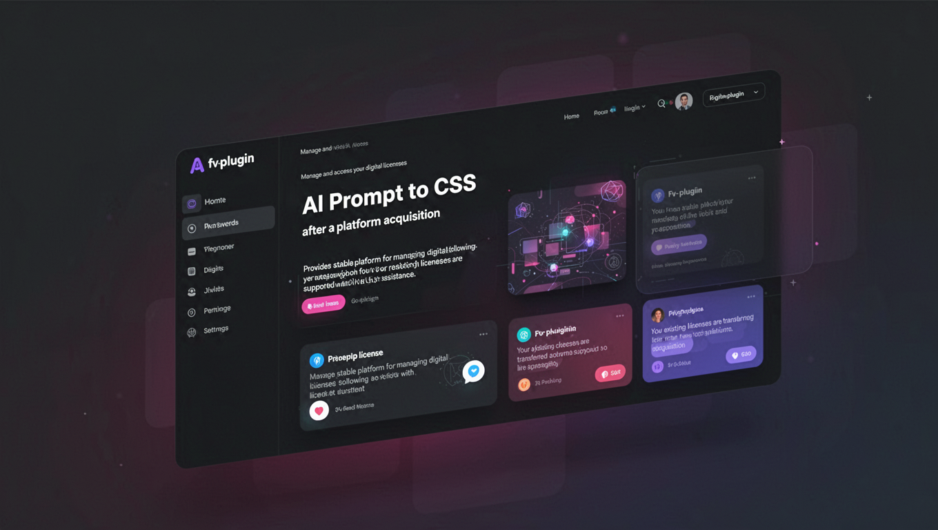 Preview of AI Prompt to CSS