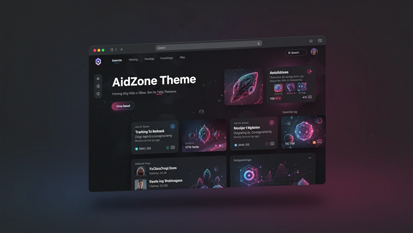 Preview of Aidzone Theme