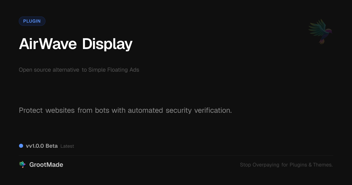 Preview of AirWave Display