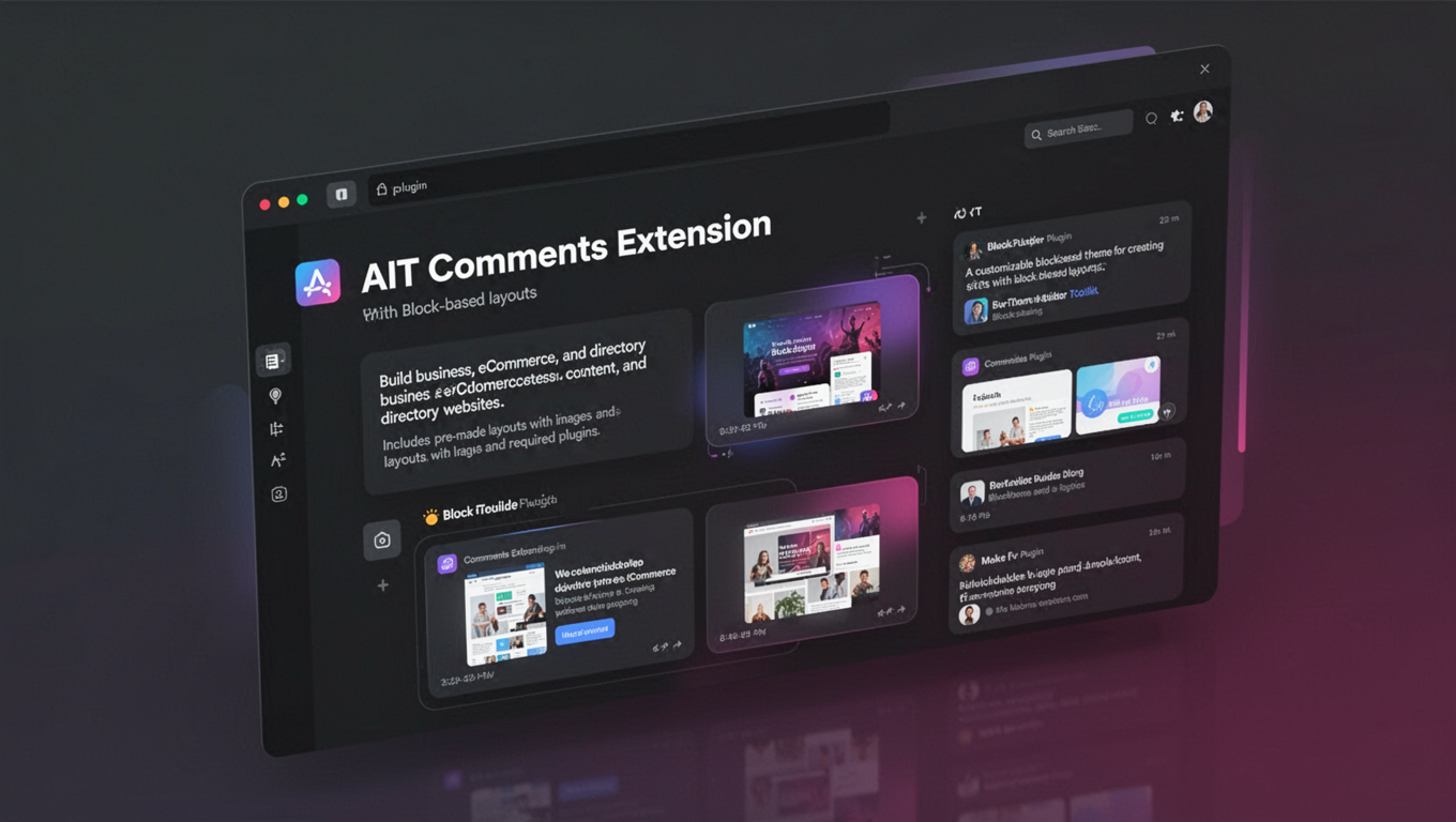 Preview of AIT Comments Extension