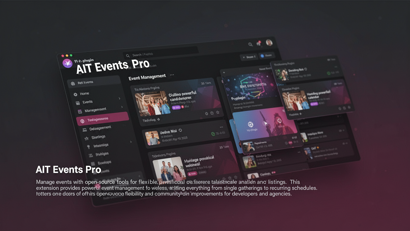 Preview of AIT Events Pro