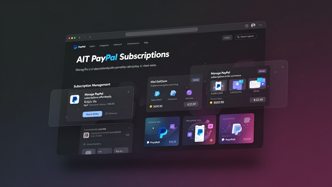Preview of AIT PayPal Subscriptions