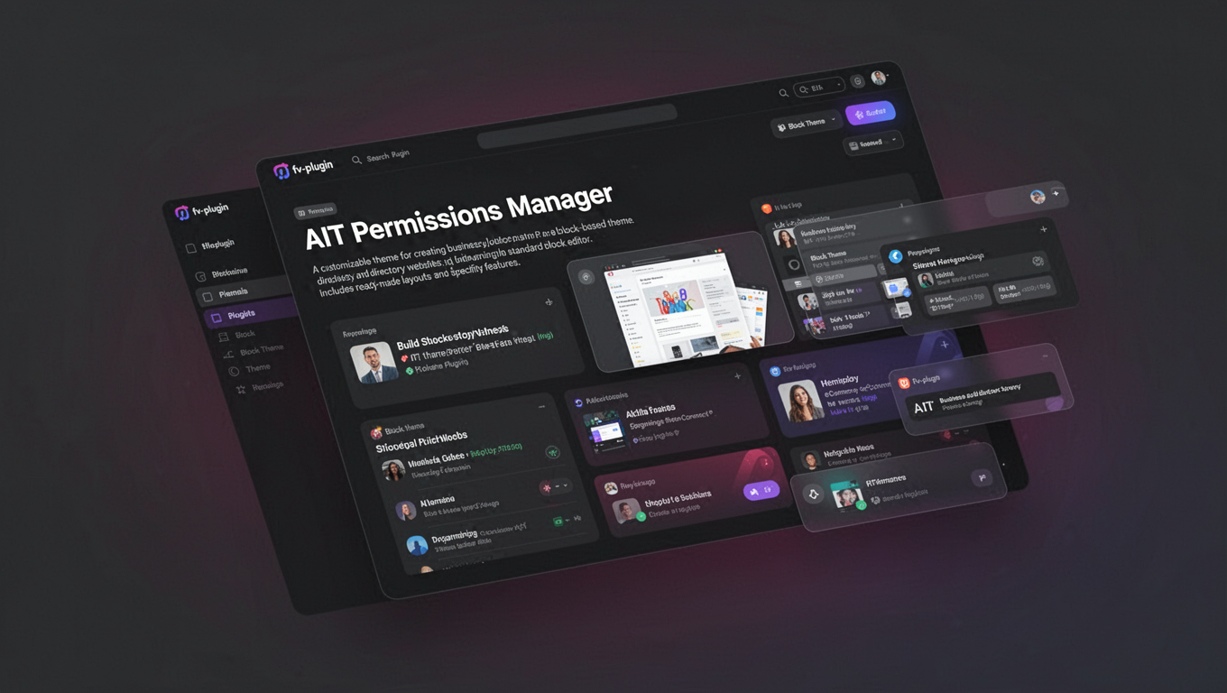 Preview of AIT Permissions Manager